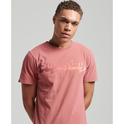 T-shirt Vintage Shadow en coton bio SUPERDRY