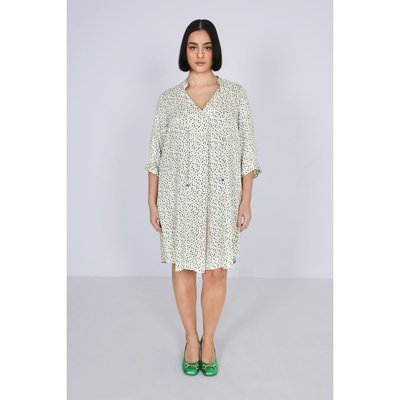 Robe imprimé à pois effet satiné JEAN-MARC PHILIPPE
