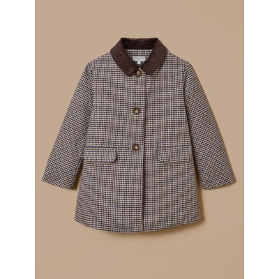Manteau pied de poule CYRILLUS