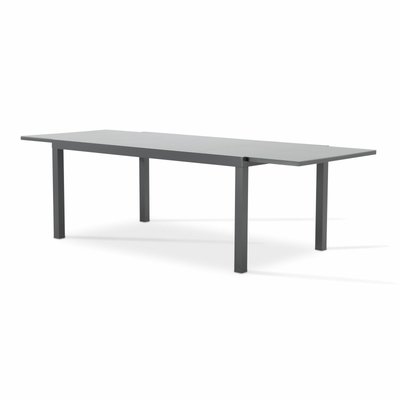 Table à manger, extensible, aluminium, TOKYO DEFORA HOME