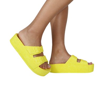 Mules compensées CAIPIRINHA NEON CACATOES