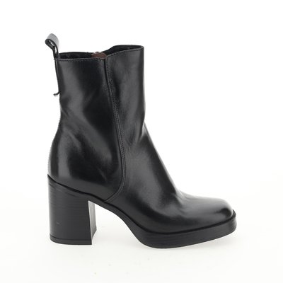 Bottines cuir, bout carré MJUS