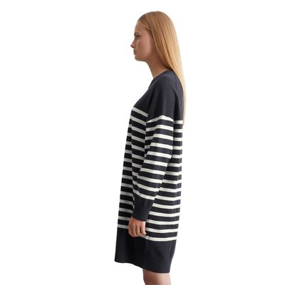 Robe en tricot rayée relaxed en Soft Cotton Stretch MARC O’POLO DENIM