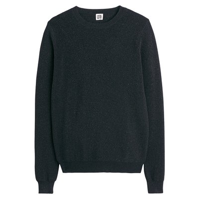 Pull col rond, en maille brillante LA REDOUTE COLLECTIONS