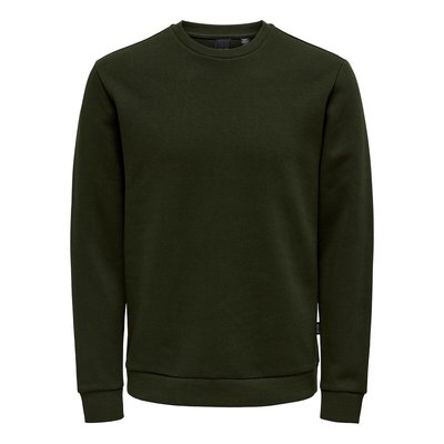 Ceres Life Sweatshirt with Crew Neck in Cotton Blend ONLY & SONS
