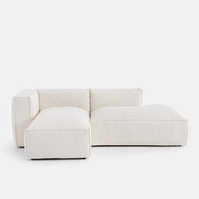 Canapé angle gauche bouclette Seven LA REDOUTE INTERIEURS