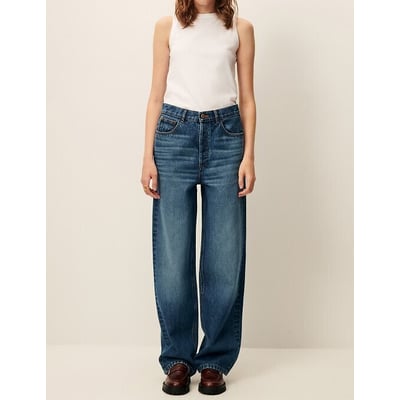 Jean large à taille mi-haute, BAGUR SESSUN