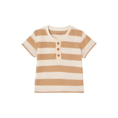T-shirt rayé en maille nid d'abeille VERTBAUDET