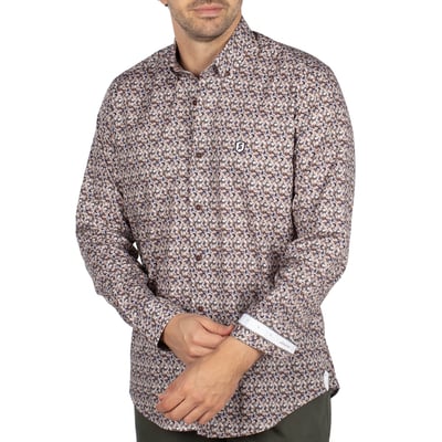 Chemise à motif flowers SHILTON