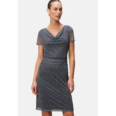 Robe en maille avec encolure en cascade ZERO