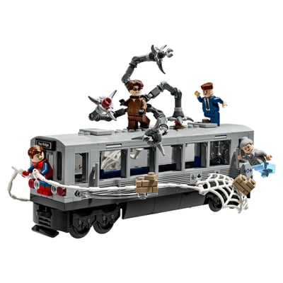 LEGO Marvel - La scène du train de Spider-Man et Docteur Octopus - 76321 LEGO