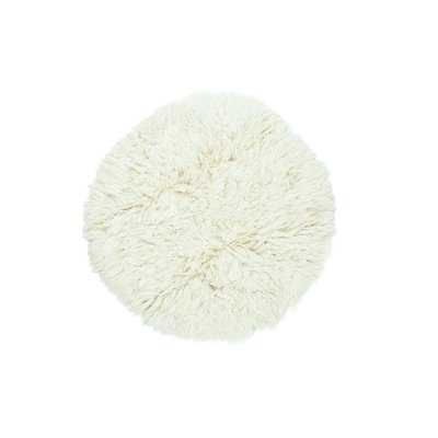 Tapis grec flokati original en laine tissé main - Flokos XXL THEKO