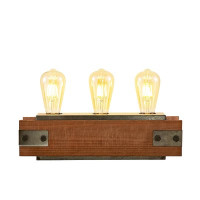 Lampe à poser en bois vintage, Nilaska LINDBY