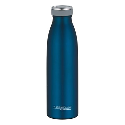 Bouteille Isotherme Bouchon À Vis Acier Bleu Mat 0,5l THERMOS