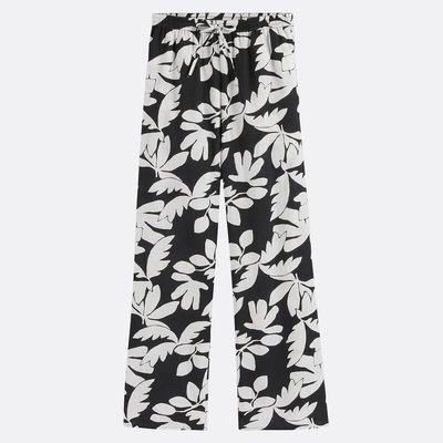 Pantalon large imprimé, taille élastiquée LA REDOUTE COLLECTIONS