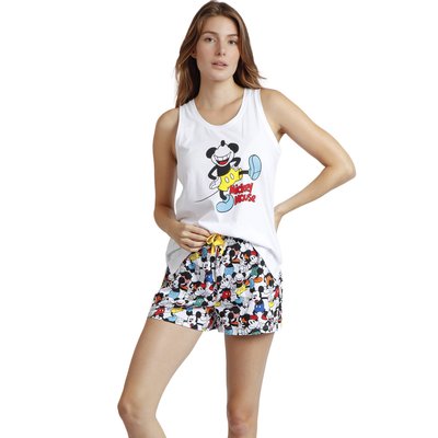 Pyjama short débardeur Mickey Fluor Disney ADMAS