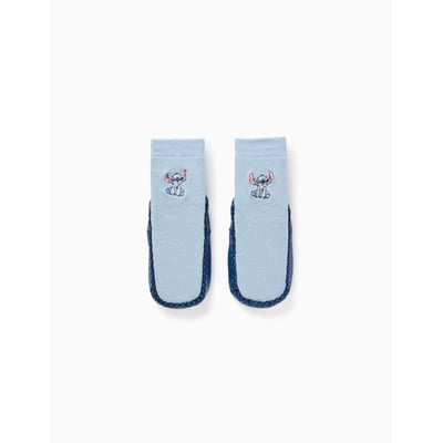 Chaussettes-chaussons avec semelle antidérapante et Stitch ZIPPY