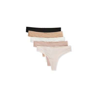 Lot de 5 tangas en microfibre JACK MICRO ETAM