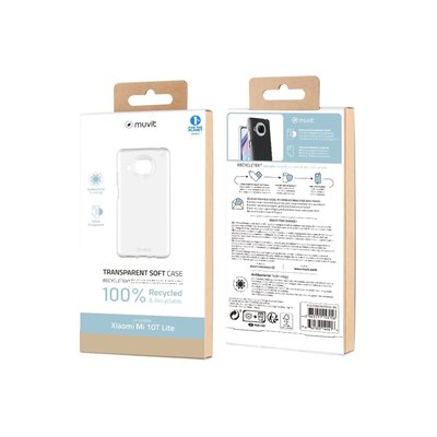 Coque Xiaomi Mi 10T Lite Souple transparent MUVIT