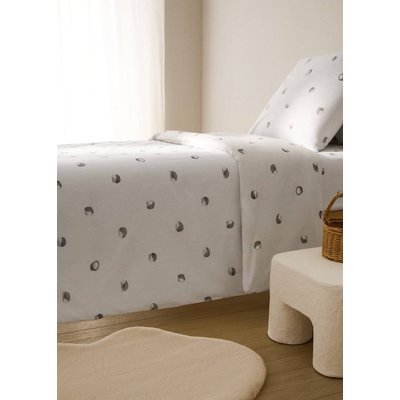 Housse de couette enfant en coton imprimé hérissons pour lit 135/140 cm MANGO HOME