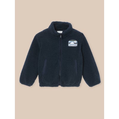 Cardigan zippé en sherpa CYRILLUS
