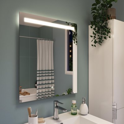 Miroir avec lumières intégrées en verre ESSENTIAL SENSEA