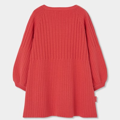 Robe bébé en maille avec fleurs BOBOLI