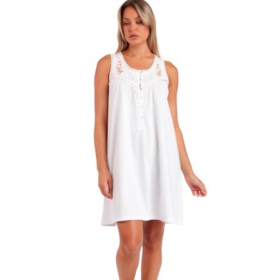 Chemise OPÉRA nuit Embroidery Colors ADMAS