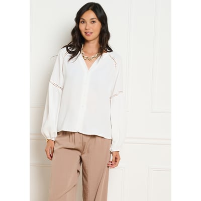 Blouse détails ajourés LOLALIZA