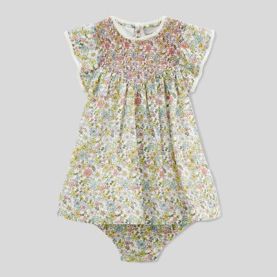 Robe avec bloomer imprimés en coton BIO GOTS BOUT'CHOU