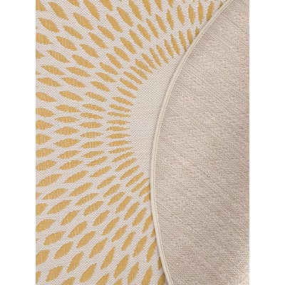 Tapis rond intérieur extérieur ILLUSION AFK LIVING