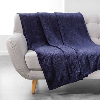 Plaid Couverture Flanelle Collection Baroco DOUCEUR D'INTÉRIEUR
