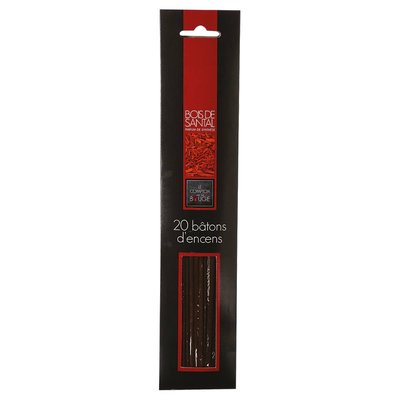 Lot de 20 bâtonnets d'encens parfumés ATMOSPHERA