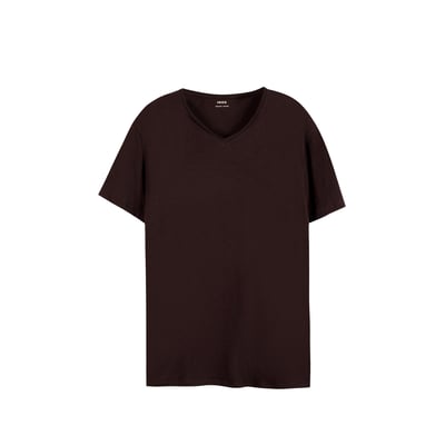 Tee-shirt col V L'Essentiel IKKS