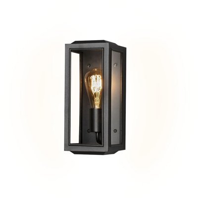 Applique Murale étroite Extérieur Noir Capri MILLUMINE