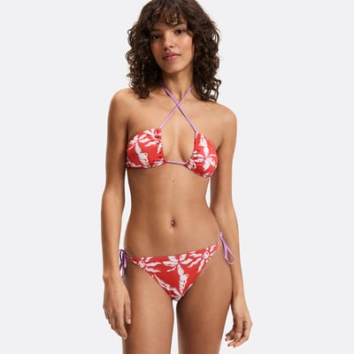 Braguita de bikini tipo culotte con estampado de palmeras LA REDOUTE COLLECTIONS