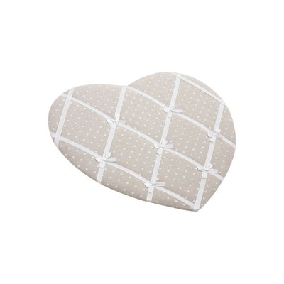 Cadre photo pêle-mêle en tissu Coeur AUBRY GASPARD