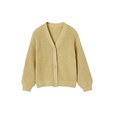 Gilet en côte perlée VERTBAUDET