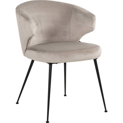 Chaise Xandra Confort Velours Kaki Richmond RECOLLECTION