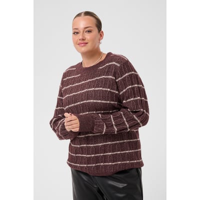 Pullover tricoté KAFFE CURVE
