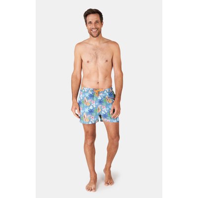 Short de bain en polyester recyclé Jungle ARTHUR