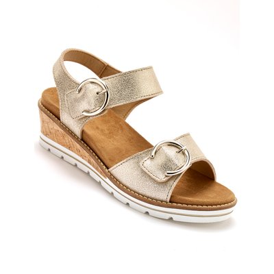 Sandales pattes scratchs fausses boucles PEDICONFORT