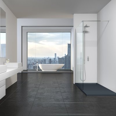 Receveur de douche 80x120 Kristal AQUAE LINE