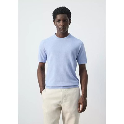 T-shirt maille fine coton MANGO MAN