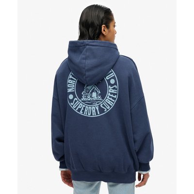 Sweat à capuche oversize Lo-fi Outdoor SUPERDRY