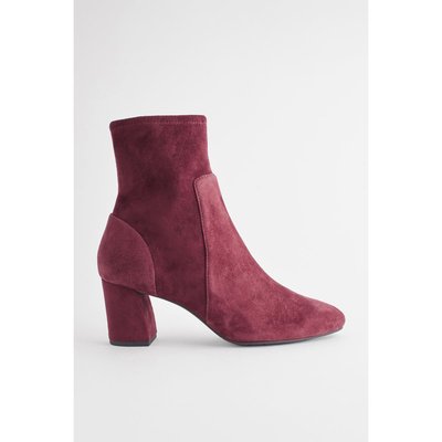 Bottines Avec Talon Haut Et Bout Rond NEXT