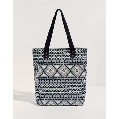 Sac cabas en coton fantaisie LUCIA LA FIANCÉE