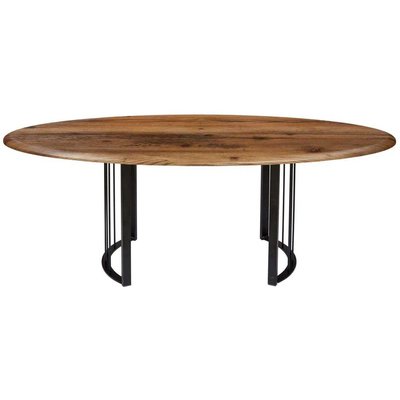 Table basse ovale en aggloméré Tito HANAH HOME