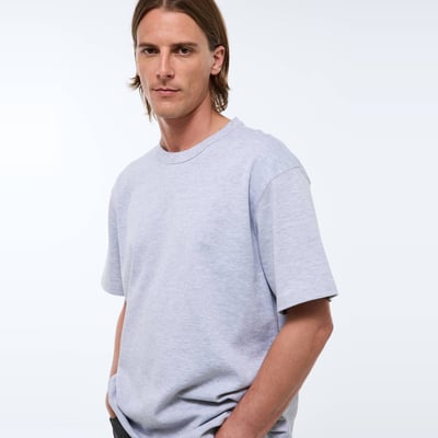 T-shirt manches courtes interlock en coton BIO GOTS MONOPRIX