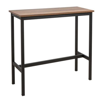 Table Haute en aggloméré et métal 100 x 40 x 90 cm Mola HANAH HOME